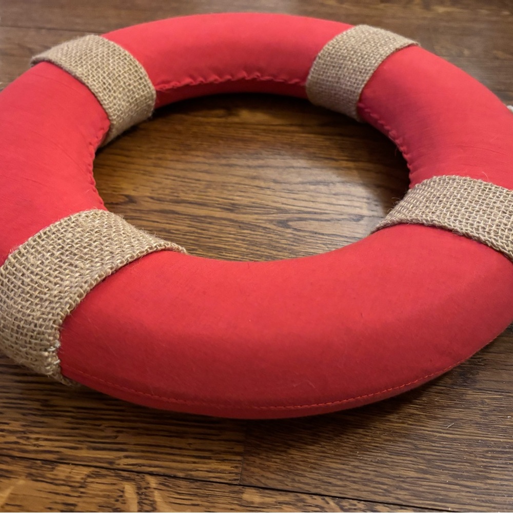 Sadie and Scout Life Saver Wall Hanging Home Decor Nautical Float - Picture 4 of 8
